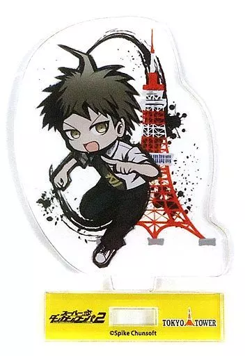 ダンガンロンパ　日向創　東京タワー　アクリルスタンド ダンガンロンパシリーズ_めつぶしあんこさんイラスト 日向 創 天使と