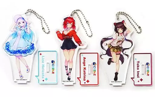 全3種セット アクリルスタンドキーホルダー 「バーチャルYouTuber にじさんじ」 カプとれ限定