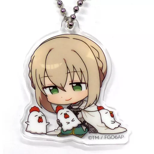 セイバー/ベディヴィエール 「劇場版 Fate/Grand Order -神聖円卓領域キャメロット- 前編 Wandering； Agateram×ローソン アクリルキーホルダー」