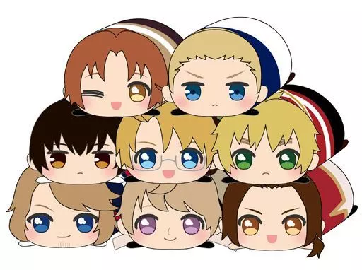 全8種セット 「ヘタリア World★Stars ごろりんマスコット」