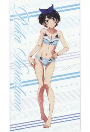 彼女、お借りします　大判バスタオル　5枚セット 彼女、お借りします」水原千鶴、更科瑠夏たちの特大バスタオル