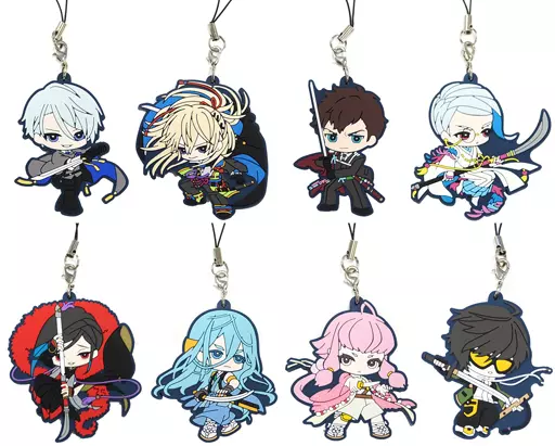 全8種セット 「刀剣乱舞-ONLINE- カプセルラバーマスコット＜其の九＞」