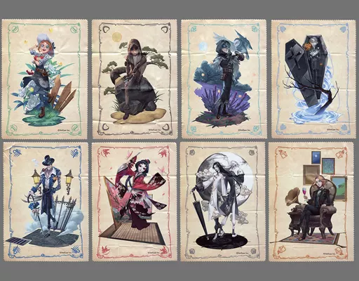 第五人格　identity V カウボーイ　マルチクリーナークロス　pixel クロス新宿ビジョンの広告に『Identity V 第五人格』のキャラが登場