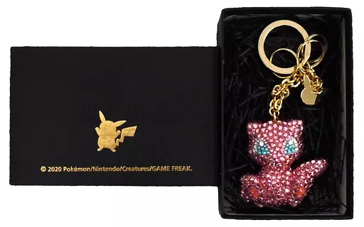 再入荷商品 駿河屋 バッグチャーム STONE CRYSTAL -<中古>ミュウ キーホルダー・アクリルキーホルダー