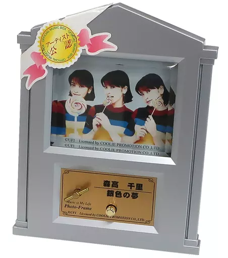森高千里　フォトフレーム 駿河屋 - 【買取】森高千里 フォトフレーム付きオルゴール(曲：銀色の