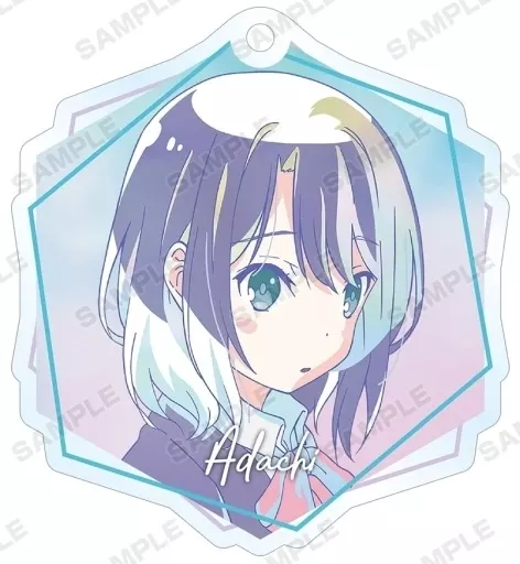 安達桜(斜め) 「安達としまむら トレーディング Ani-Art clear label アクリルキーホルダー」