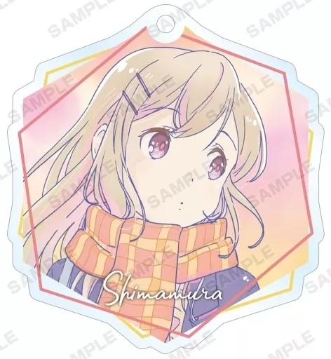 島村抱月(右向き) 「安達としまむら トレーディング Ani-Art clear label アクリルキーホルダー」