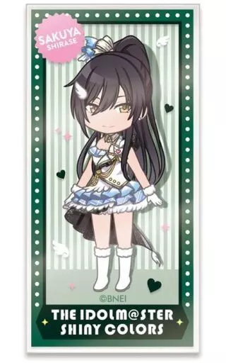 白瀬咲耶 ビヨンドザブルースカイver. アクリルブロック 「アイドルマスター シャイニーカラーズ」