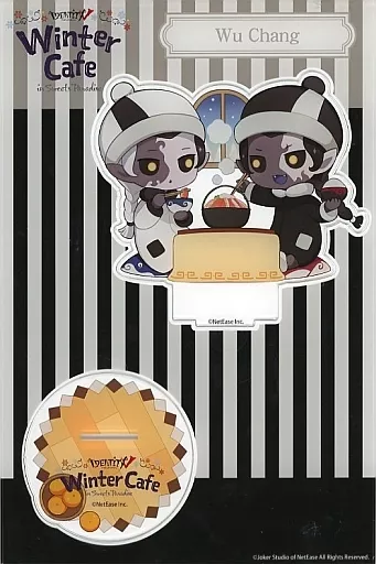 第五人格 スイパラ winter cafe BIGアクリルスタンド 白黒無常 駿河屋 -<中古>白黒無常(謝必安＆范無咎) ビックアクリルスタンド