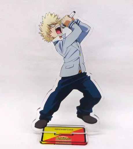 爆豪勝己 アクリルスタンドキーホルダー 「僕のヒーローアカデミア THE MOVIE ヒーローズ：ライジング×カラオケの鉄人」