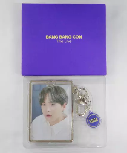 シュガ(BTS/防弾少年団) フォトカードホルダーキーリング 「BANG BANG CON The Live」