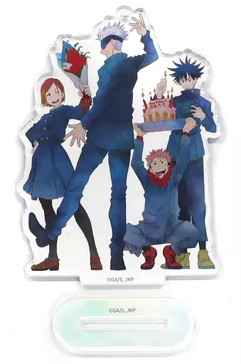 集合 五条悟BIRTHDAY アクリルスタンドキーホルダー 「呪術廻戦」 MAPPA SHOW CASEグッズ