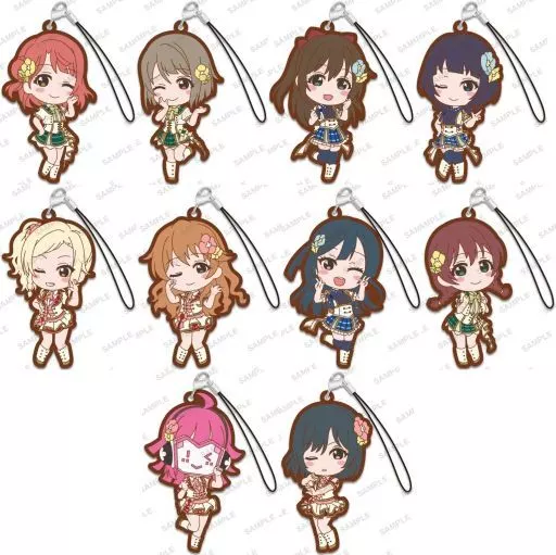 全10種セット 「ラブライブ!スクールアイドルフェスティバル ALL STARS トレーディングラバーストラップ vol.2 虹ヶ咲学園スクールアイドル同好会」
