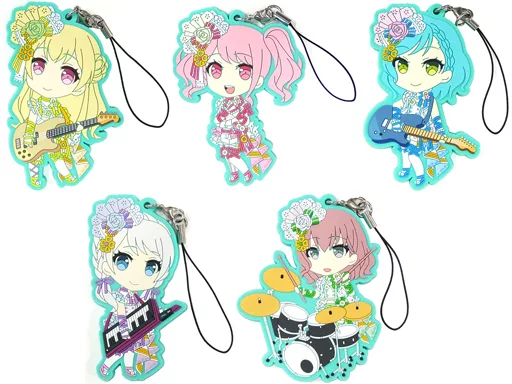 全5種セット おおきいラバーストラップVol.4 「BanG Dream! ガールズバンドパーティ!」 セガ限定