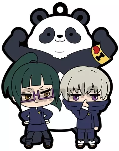 禪院真希＆狗巻棘＆パンダ 「呪術廻戦 バディコレ ラバーマスコット」