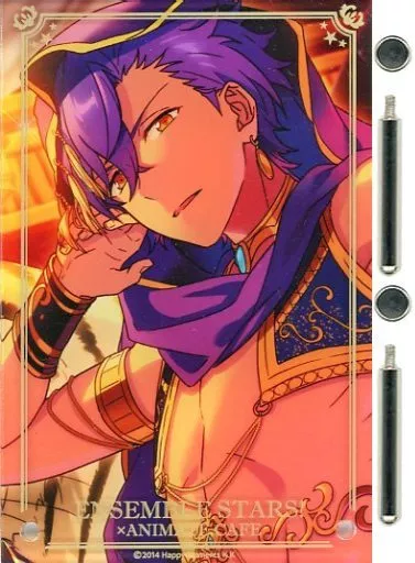 アクリルスタンド・アクリルパネル　乙狩アドニス アクリルシャドーボックス 「あんさんぶるスターズ!!×animatecafe」