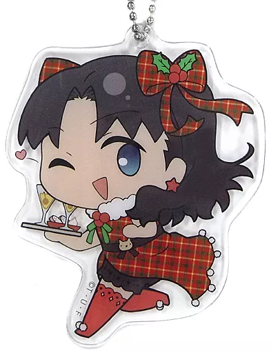 遠坂凛 「劇場版 Fate/stay nightクリスマスイベント2020 HF第三章 みにきゃらクリスマス ランダムアクリルチャーム」