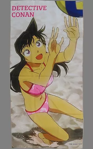 【超激レア、5/5まで値下】名探偵コナンバスタオル　水着イラスト　世良・蘭セット 額入りアートや大きなバスタオルも！セガ ラッキーくじ「名探偵コナン