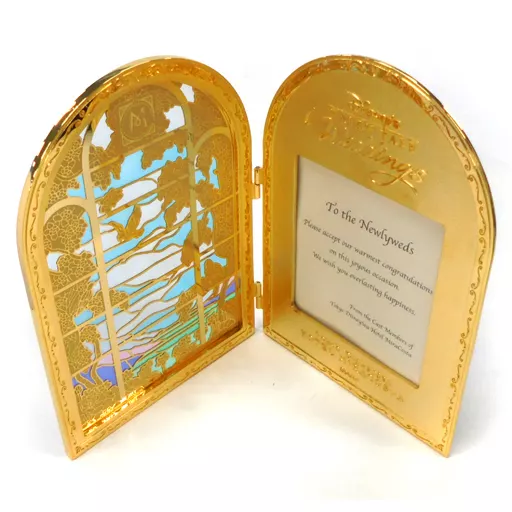 ステンドグラス写真立て(ミラコスタFTW) 駿河屋 -<中古>ステンドグラス風フォトフレーム 「ディズニー