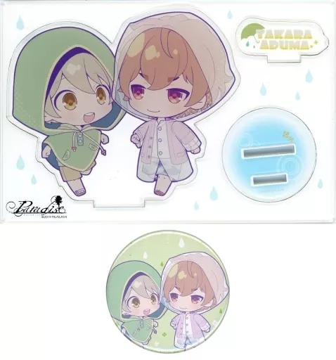 Paradiseタカラ＆アヅマ 缶バッジ セット タカアヅ 駿河屋 -<中古>タカラ＆アヅマ アクリルスタンド＆缶バッジセット