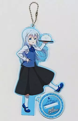 チノ アクリルスタンドキーホルダー 「ご注文はうさぎですか??」 AnimeJapan 2017グッズ