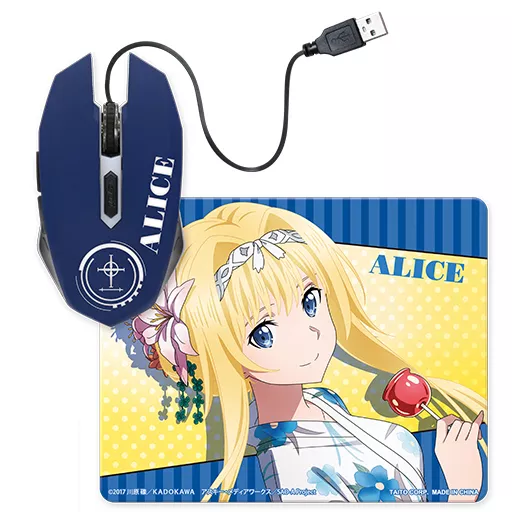 【激レア品】ソールド・オンライン　アリシゼーション　光るマウス&マウスパット GOODS ｜ TVアニメ「ソードアート・オンライン アリシゼーション