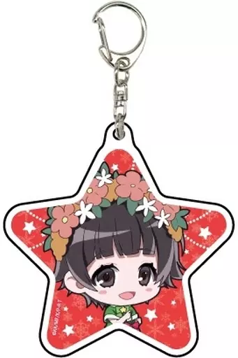 初春飾利 「アクリルキーホルダー とある科学の超電磁砲T 04.クリスマスver. ミニキャラ」