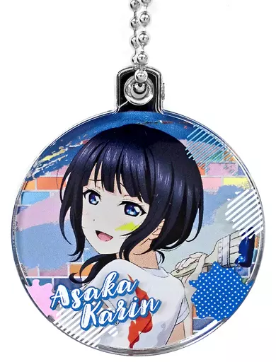 朝香果林(ペインタースタイル) 「ラブライブ!虹ヶ咲学園スクールアイドル同好会 メタリックチャーム」 ラブライブ!シリーズ×アトレ秋葉原グッズ