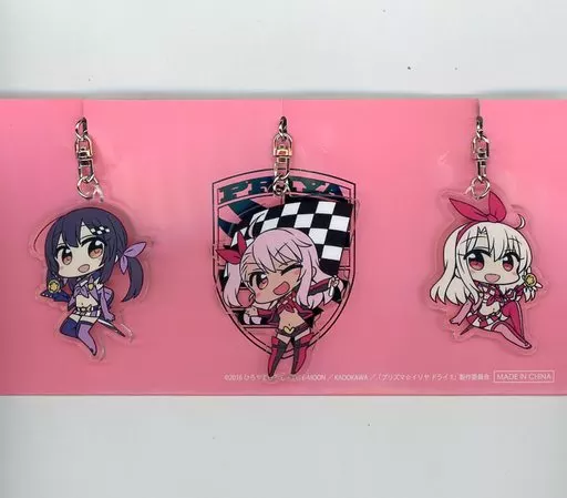 集合 アクリルキーホルダーセット(3個セット) 「Fate/kaleid liner プリズマ☆イリヤ ドライ!! TYPE-MOON PRIYA Racing」 東京ゲームショウ2019グッズ