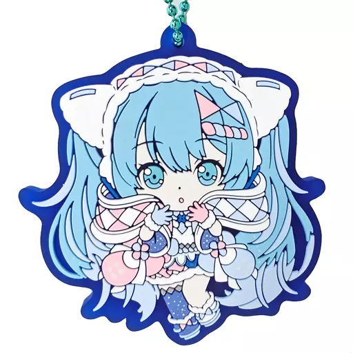 初音ミクB ラバーマスコット 「ガシャポンくじ 初音ミクあそーと ～マジカルミライ 2020 Winter Festival ver.～」 B賞