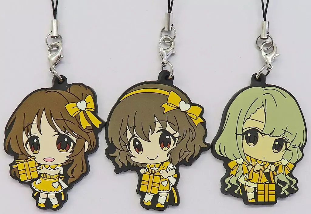 パッション ラバーストラップ3個セット 「アイドルマスター シンデレラガールズ×ローソン」 Loppi・HMV＆BOOKS online限定