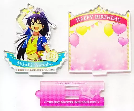我那覇響 バースデーアクリルスタンド 「アイドルマスター ミリオンライブ!」