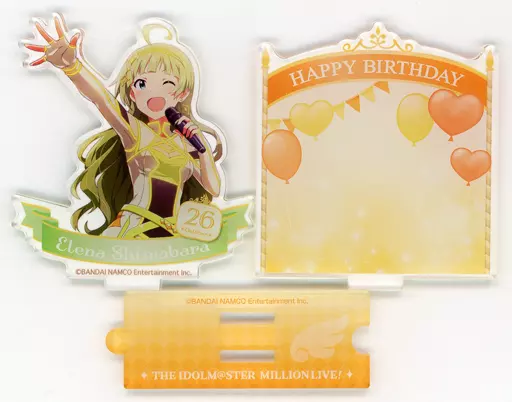 島原エレナ バースデーアクリルスタンド 「アイドルマスター ミリオンライブ!」