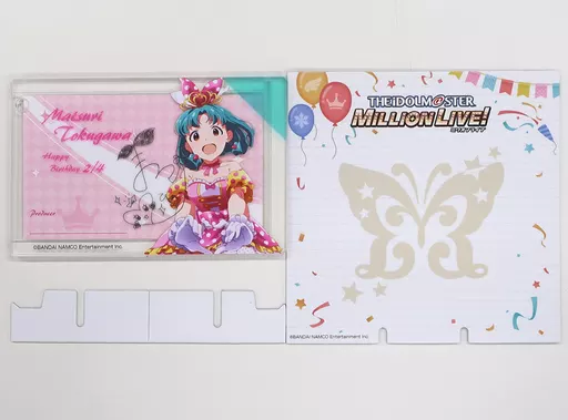 徳川まつり バースデーアクリルプレート 「アイドルマスター ミリオンライブ!」