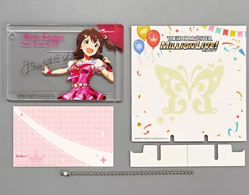 春日未来 バースデーアクリルプレート 「アイドルマスター ミリオンライブ!」