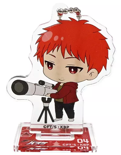 赤司征十郎 「セガコラボカフェ 黒子のバスケ スタンド付きデフォルメアクリルキーホルダー～グランピングver.～」