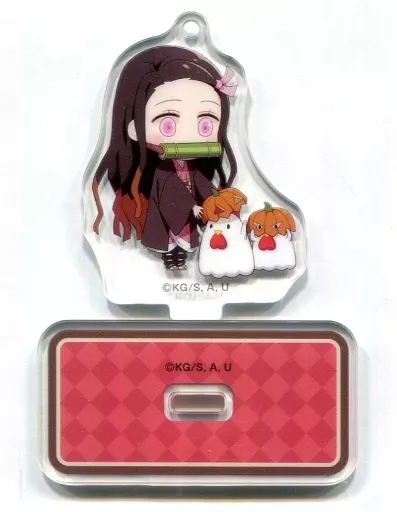 竈門禰豆子 「劇場版 鬼滅の刃 無限列車編×ローソン ミニアクリルスタンドマスコット(秋の収穫祭)」