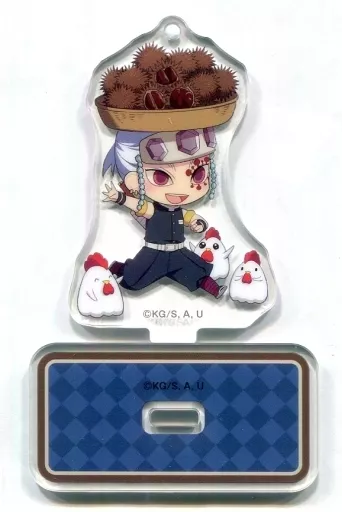 宇髄天元 「劇場版 鬼滅の刃 無限列車編×ローソン ミニアクリルスタンドマスコット(秋の収穫祭)」