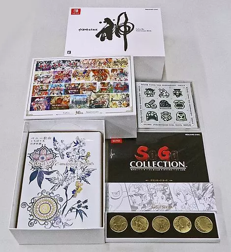 駿河屋 - 【買取】[単品] 4大特典セット 「Switchソフト サガ30周年