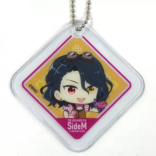[単品] アスラン＝ベルゼビュートII世 PVCキーホルダー 「アイドルマスター SideM×animatecafe クリアテイスティBOX(Cafe Parade)」 同梱品