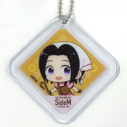 岡村直央 PVCキーホルダー 「アイドルマスター SideM×animatecafe クリアテイスティBOX(もふもふえん)」 同梱品