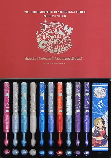 Glowing Rock! Ver. 公式コンサートライト 10本セットB 「THE IDOLM＠STER CINDERELLA GIRLS 7thLIVE TOUR Special 3chord♪」