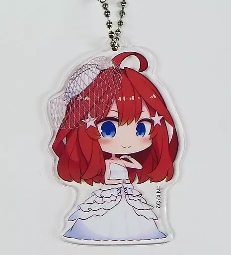 中野五月 「五等分の花嫁∬×ファミリーマート オリジナルアクリルキーホルダー ウェディングver.」