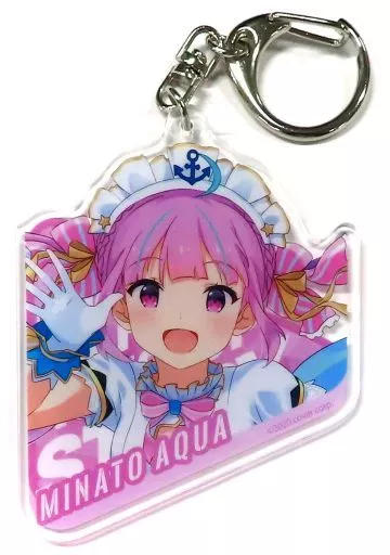 09.湊あくあ アクリルキーホルダー 「ノンストップ・ストーリー hololive 1st fes.」