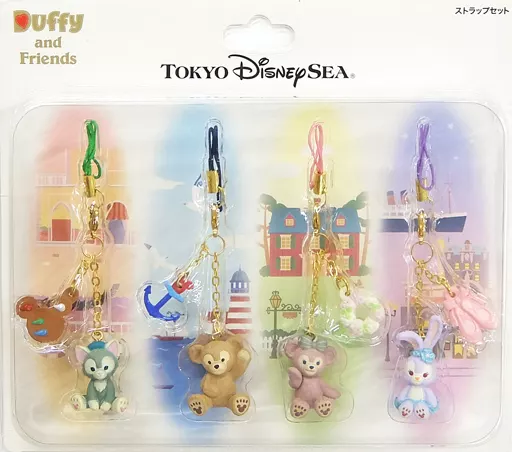 集合 ストラップセット 「Duffy and Friends-ダッフィー＆フレンズ-」 東京ディズニーシー限定