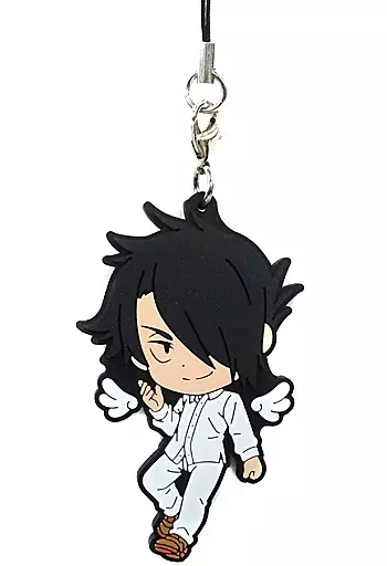 レイ/羽 鬼ごっこラバーストラップ きゅんキャラいらすとれーしょんず 「一番くじ 約束のネバーランド ～the last field～」 L賞