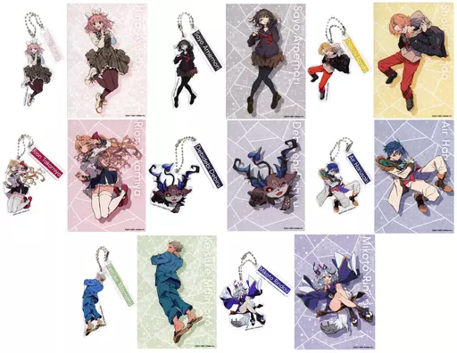 全8種セット 「バーチャルYouTuber にじさんじ Anniversary Festival 2021 ランダムアクリルキーホルダー＆ブロマイドセット Eグループ」