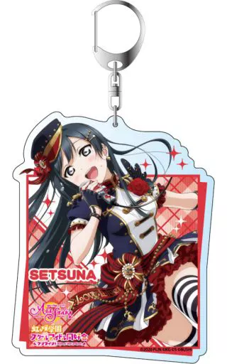 優木せつ菜 デカキーホルダー スカーレットカレッジ ver 「ラブライブ!スクールアイドルフェスティバルALL STARS」