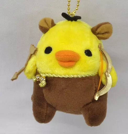 キイロイトリ(いて座) 星座ぶらさげぬいぐるみ 「リラックマ」