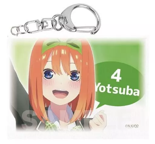 中野四葉 「五等分の花嫁∬ ミニチュアキャンバスキーホルダー 第1弾 BOX B」